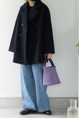 maison de soil(メゾンドソイル)　RECYCLE BOA WOOL DOUBLE OVER COAT