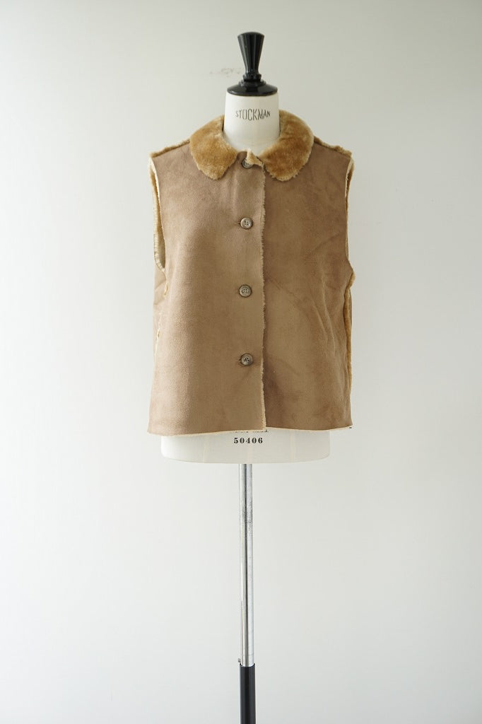 ROBE de PEAU（ローブデポー）ECO MOUTON VEST
