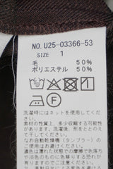 U PHORICA(ユーフォリカ)　MULECLE GABARDINE　サロペット