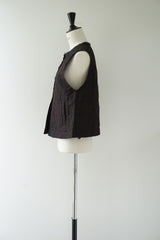 a'nuke(アンヌーク)Leopard Jacguard Vest