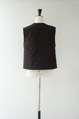 a'nuke(アンヌーク)Leopard Jacguard Vest