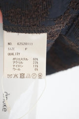 a'nuke(アンヌーク)Leopard Jacguard Vest