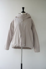 miffew（ミフュー）HIDDEN SNAP HOODED DOWN JACKET