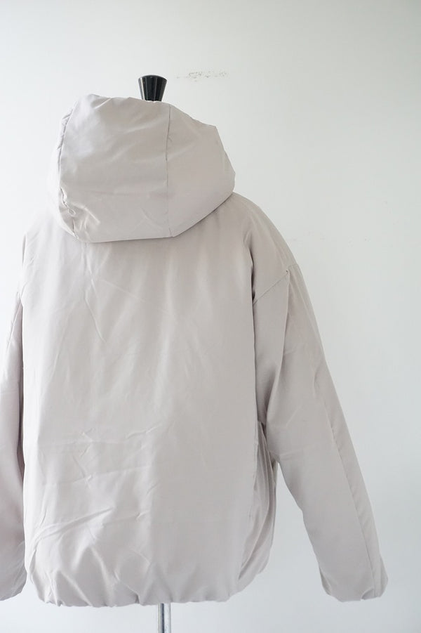 miffew ミフュー　HOODED DOWN JACKET ダウンジャケット miffew（ミフュー）HIDDEN SNAP HOODED DOWN JACKET – SACHET.