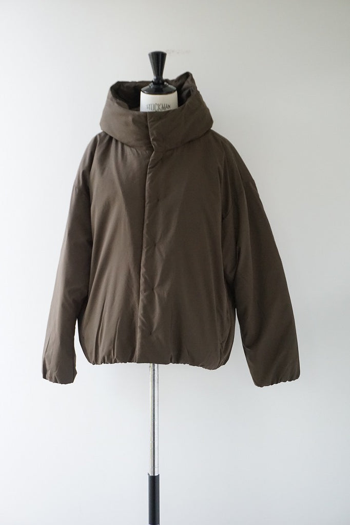 miffew（ミフュー）HIDDEN SNAP HOODED DOWN JACKET