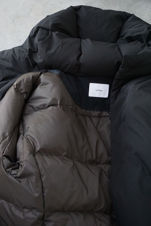 miffew（ミフュー）HIDDEN SNAP HOODED DOWN JACKET – SACHET.