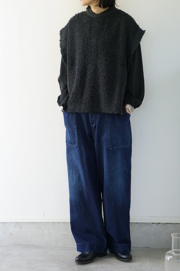 Veritecoeur（ヴェリテクール）デニムユーティリテーパンツ