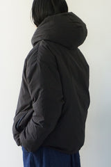 miffew（ミフュー）HIDDEN SNAP HOODED DOWN JACKET