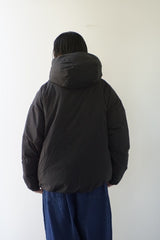 miffew（ミフュー）HIDDEN SNAP HOODED DOWN JACKET