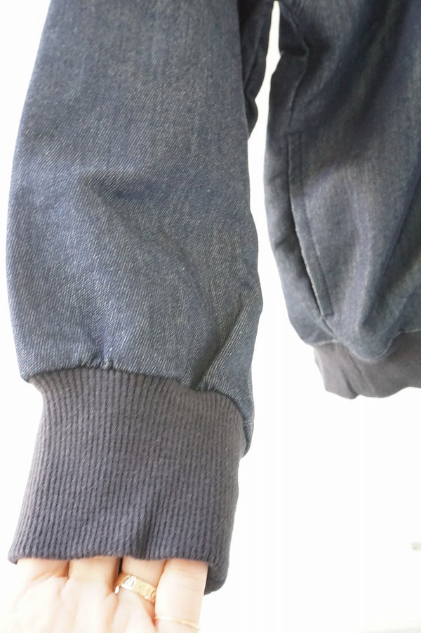 prit（プリット）ニットデニム ZIPブルゾン – SACHET.