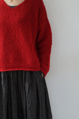 Michele＆Hoven(ミシェルアンドホーヴン) Vネックニット