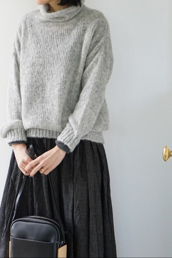 Michele＆Hoven(ミシェルアンドホーヴン) タートルニット