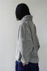 utilite(ユティリテ)　WOOLLET shaggy ローブジャケット