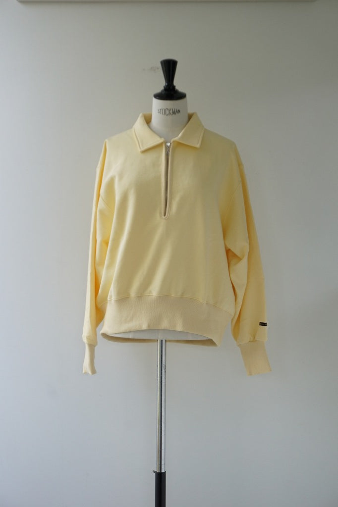 KHA:KI(カーキ) HALF ZIP SWEAT SHIRTS