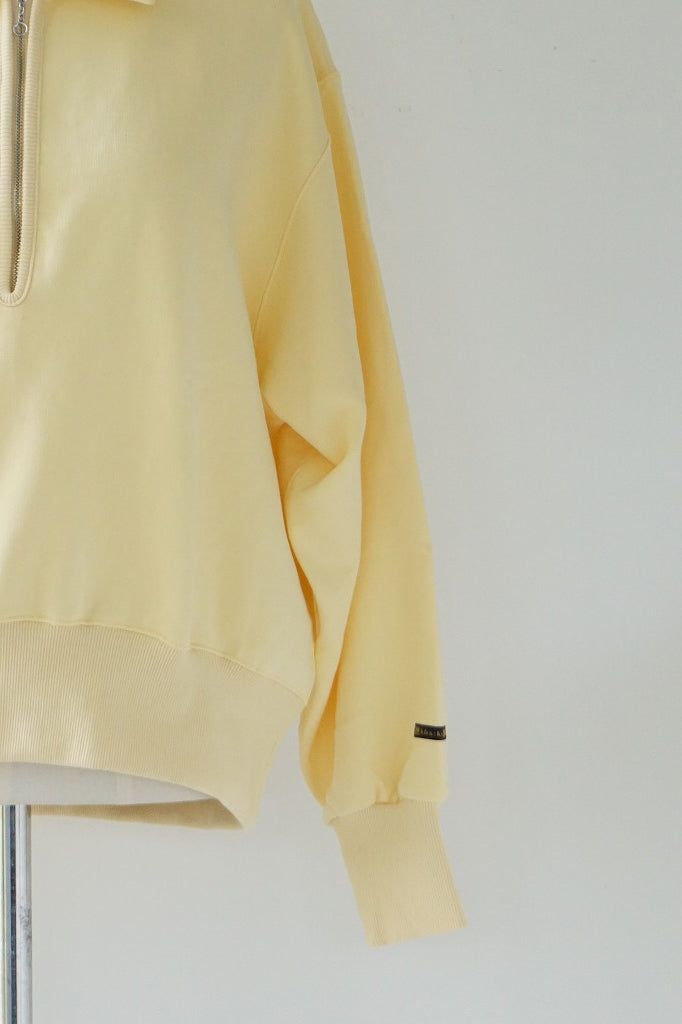 KHA:KI(カーキ) HALF ZIP SWEAT SHIRTS