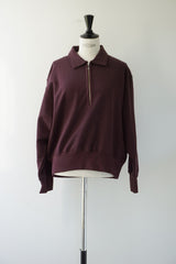 KHA:KI(カーキ) HALF ZIP SWEAT SHIRTS