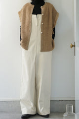 TODAYFUL（トゥデイフル）Frontzip Twill Salopette　在庫はお問合せください