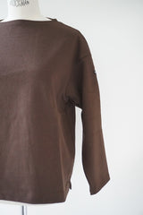 再入荷　SAINT JAMES(セントジェームス) OUEESSON LOOSE 　ウエッソンルーズ〔無地　ボーダー〕