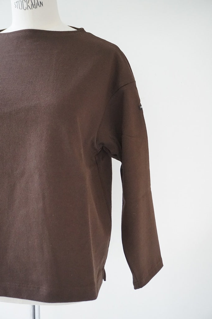 再入荷　SAINT JAMES(セントジェームス) OUEESSON LOOSE 　ウエッソンルーズ〔無地　ボーダー〕