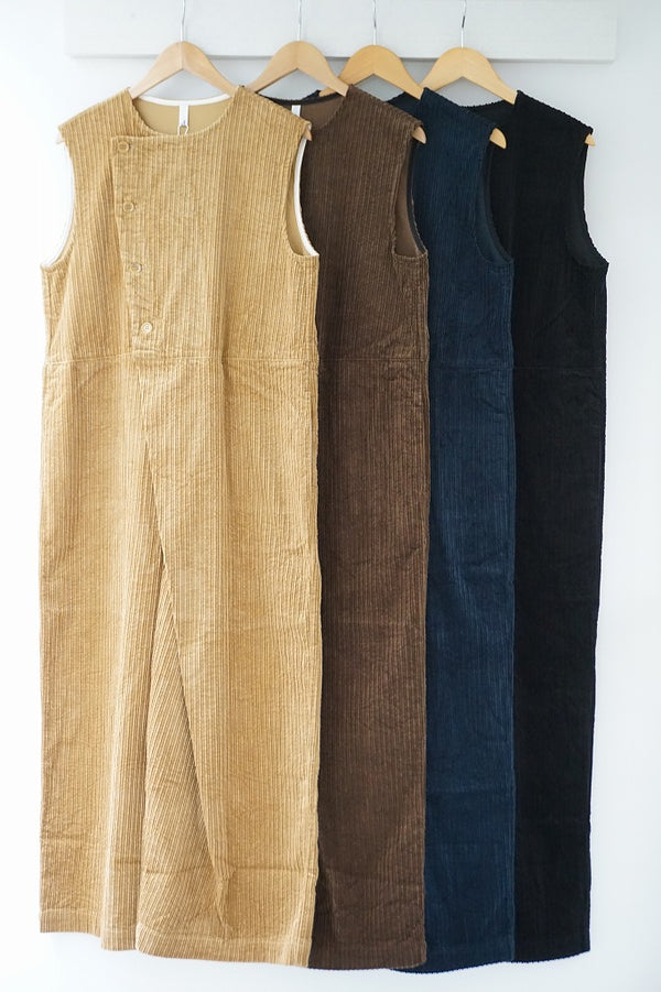 UNIVERSAL TISSU(ユニヴァーサルティシュ)親子コーデュロイ　ラップサロペットパンツ