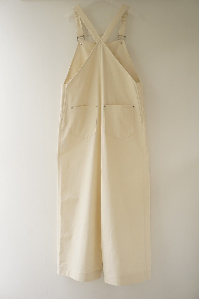 TODAYFUL（トゥデイフル）Frontzip Twill Salopette　在庫はお問合せください
