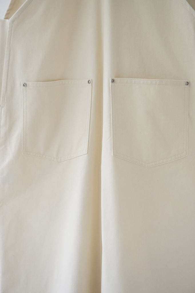 TODAYFUL（トゥデイフル）Frontzip Twill Salopette　在庫はお問合せください