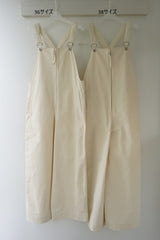 TODAYFUL（トゥデイフル）Frontzip Twill Salopette　在庫はお問合せください