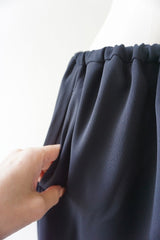 mizuiro-ind(ミズイロインド) drawstring hem PT