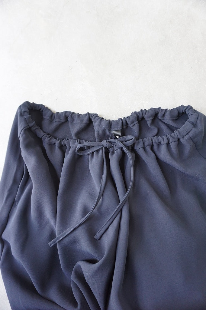mizuiro-ind(ミズイロインド) drawstring hem PT