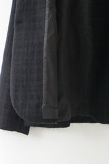 Honnete(オネット）　Short Coat Jacket Shadow Check