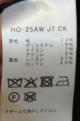 Honnete(オネット）　Short Coat Jacket Shadow Check