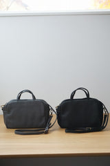 再入荷　a (アー)  ボストンショルダー　　ブラック