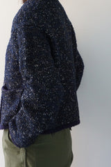 WHYTO.(ホワイト) mix　tapeyarn　knit　jacket