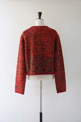 WHYTO.(ホワイト) mix　tapeyarn　knit　jacket