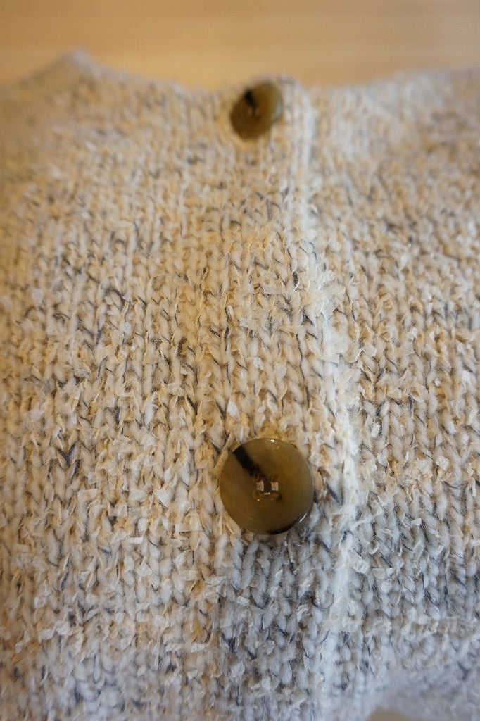 WHYTO.(ホワイト) mix　tapeyarn　knit　jacket