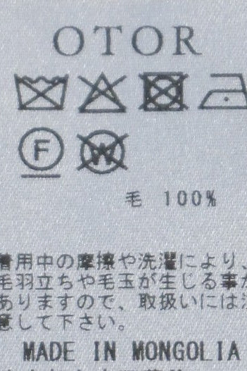 OTOR(オトル）ウールハイネック