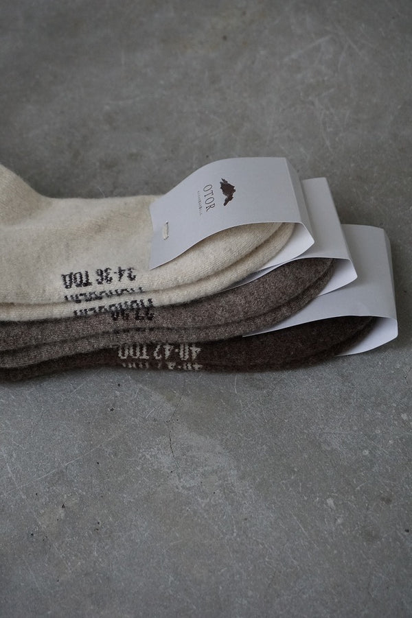 OTOR(オトル）THICKソックス　