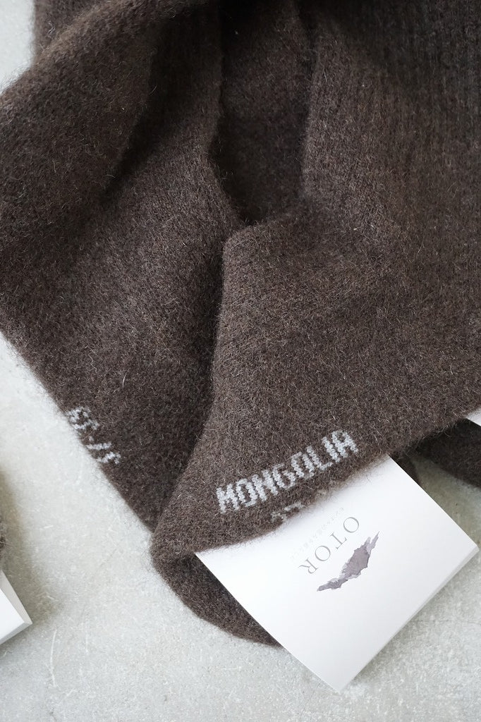 OTOR(オトル）THICKヤクロングソックス　