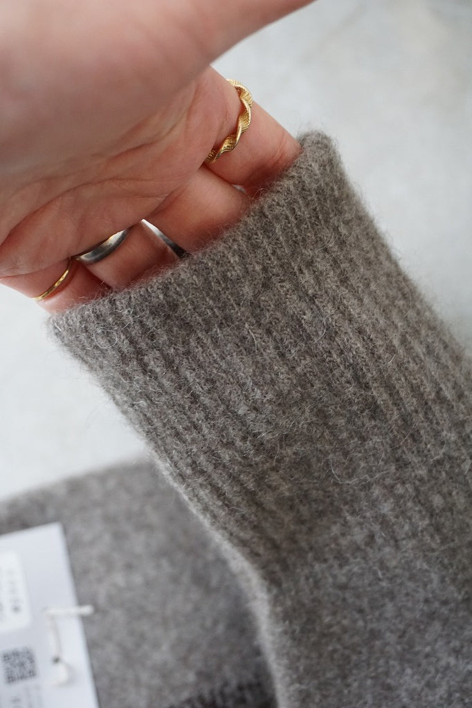 OTOR(オトル）THICKヤクロングソックス　