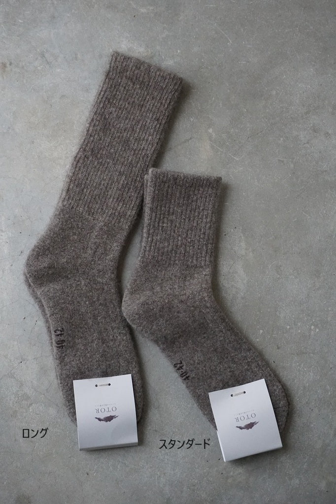 OTOR(オトル）THICKヤクロングソックス　