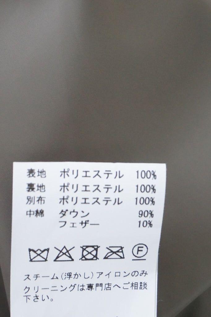 miffew（ミフュー）OVER DOWN JACKET