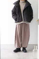 mizuiro-ind(ミズイロインド) drawstring hem PT