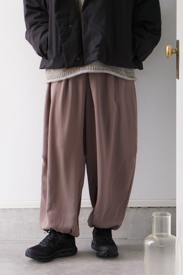 mizuiro-ind(ミズイロインド) drawstring hem PT