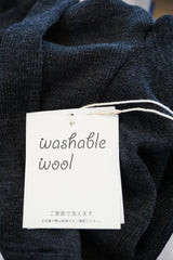 me.（ミードット）washable merino wool タートルネック
