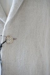 TRAVAIL MANUEL(トラバイユマニュアル)　ウールリネンミルドラスティックジャケット