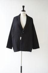 TRAVAIL MANUEL(トラバイユマニュアル)　ウールリネンミルドラスティックジャケット