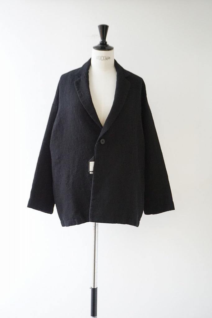 TRAVAIL MANUEL(トラバイユマニュアル)　ウールリネンミルドラスティックジャケット