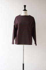 再入荷　SAINT JAMES(セントジェームス) OUEESSON LOOSE 　ウエッソンルーズ〔無地　ボーダー〕