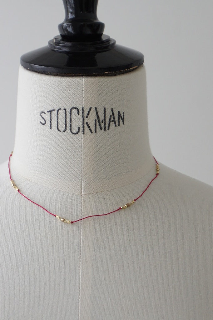 fog linen work (フォグリネンワーク)　アイシャ　ネックレス