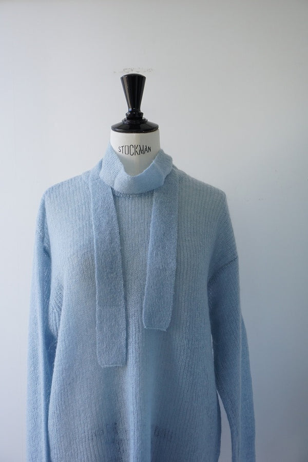 a'nuke(アンヌーク)　Mohair Ribbontie Knit